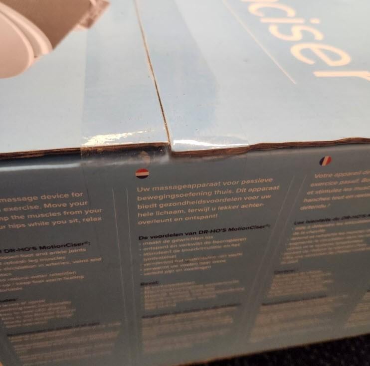 Dr.ho's motionciser voet massage, Sport en Fitness, Massageproducten, Ophalen of Verzenden, Nieuw, Apparaat