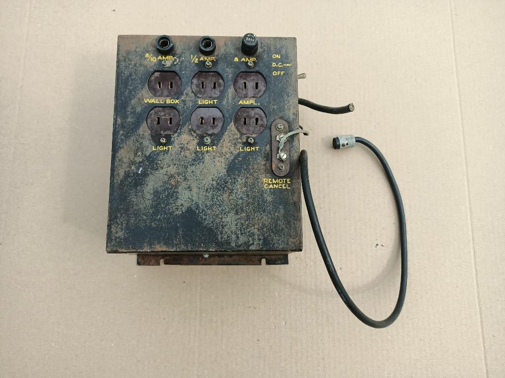 Voeding/ Verlichting AMI B (1949) jukebox, Verzamelen, Automaten | Jukeboxen, Ophalen of Verzenden, Gebruikt, 1950 tot 1960, Seeburg