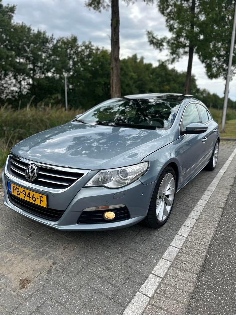 Volkswagen Passat 3.6 V6 FSI CC 4MOTION AUT 2011 Blauw, Auto's, Automaat, Zwart, Blauw, USB