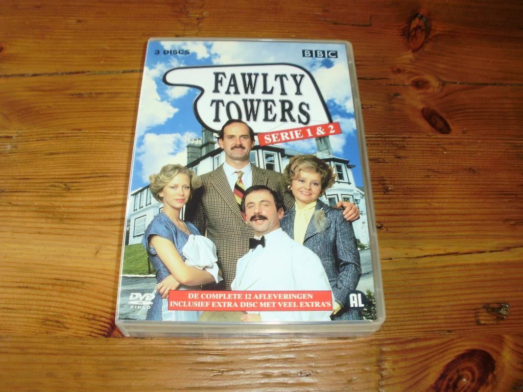 Fawtly Towers / DVD / serie 1 en 2 / seizoen / BBC, Alle leeftijden, Ophalen of Verzenden, Gebruikt, Komedie
