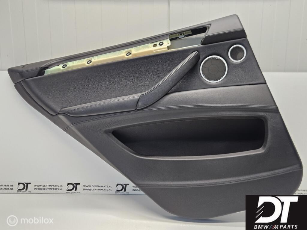 Deurpaneel linksachter BMW X5 E70 volledig leer 51427968583, Auto-onderdelen, Interieur en Bekleding, Gebruikt, Ophalen of Verzenden