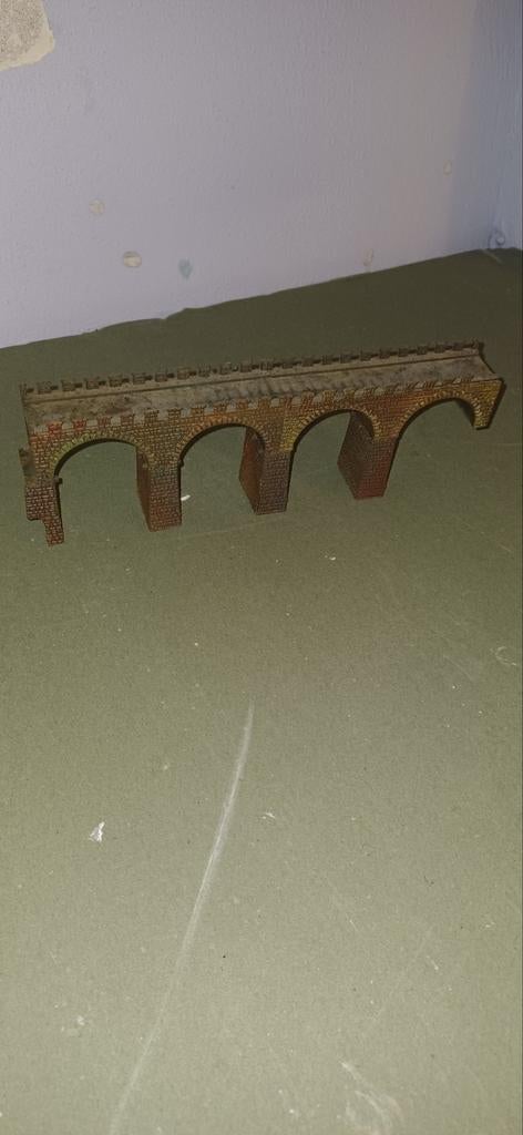Stenen toogbrug. N spoor, Ophalen of Verzenden, Gelijkstroom of Wisselstroom, Brug, Tunnel of Gebouw, Overige merken