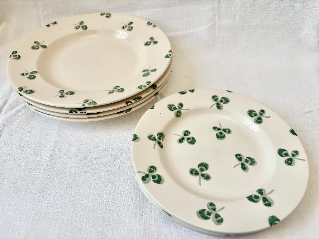 Emma Bridgewater - Klavertjes, Huis en Inrichting, Keuken | Servies, Verzenden, Zo goed als nieuw, Overige stijlen, Kop(pen) en/of Schotel(s)