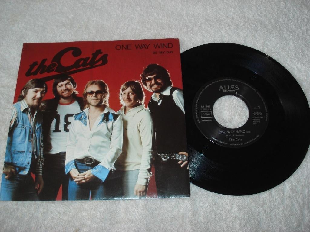 The Cats    One Way Wind   Dtslnd      Orgineel, Cd's en Dvd's, Vinyl Singles, Ophalen of Verzenden, Zo goed als nieuw, Pop