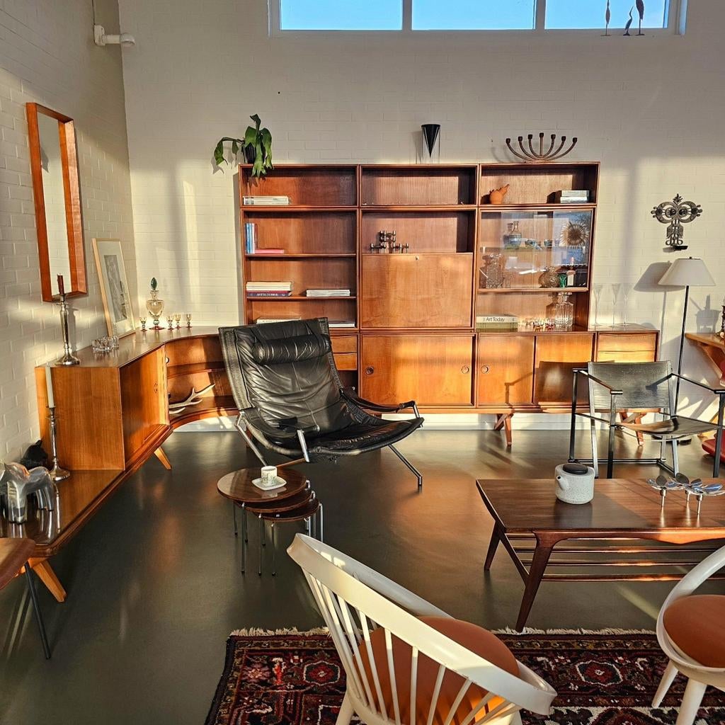 Fristho Wandmeubel Kast Dressoir - Rudolf Glatzel design, T, 300 cm of meer, Ophalen of Verzenden, Zo goed als nieuw