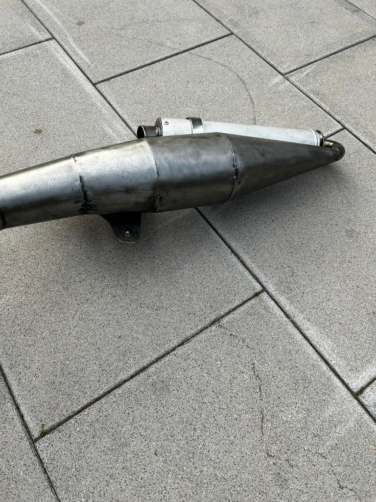 Sip Racing Terugloop Uitlaat 125-180cc, Fietsen en Brommers, Brommeronderdelen | Algemeen, Gebruikt, Uitlaat, Ophalen