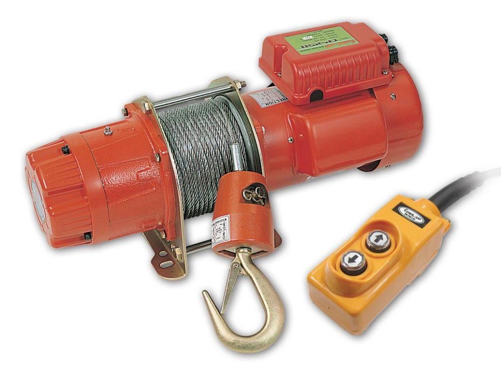 300 kg takel 230 volt 50% korting, Doe-het-zelf en Verbouw, Lieren en Takels, Ophalen, Nieuw, Elektrisch