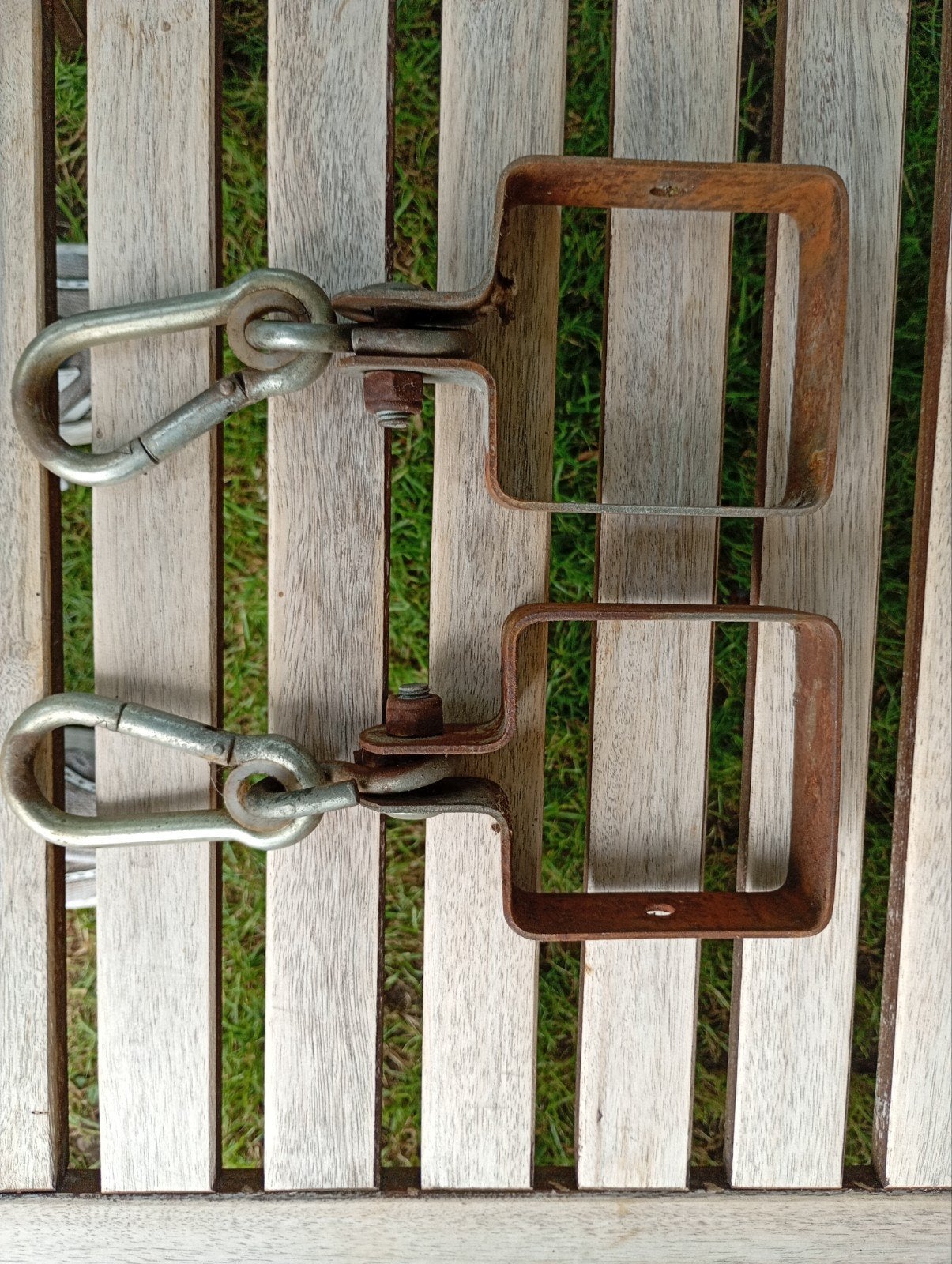 Bevestigingsset voor schommel 9 cm, Ophalen of Verzenden, Gebruikt