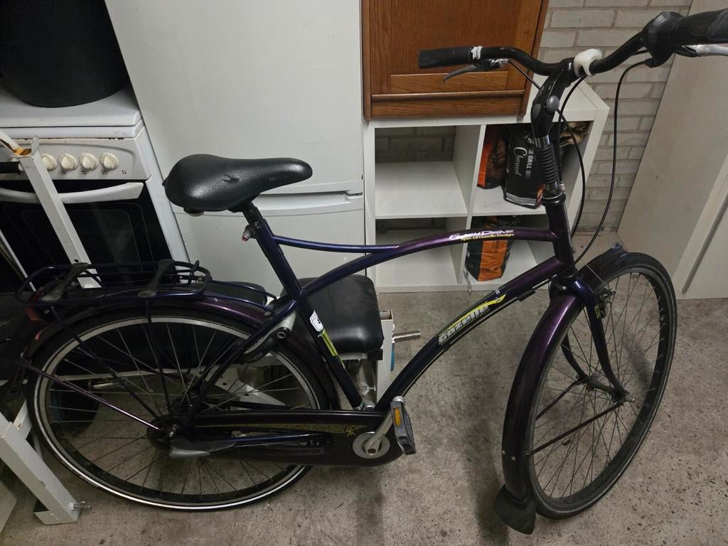 Gazelle herenfiets - Comfortabel en betrouwbaar, Gebruikt, Velgrem, Versnellingen, Ophalen of Verzenden