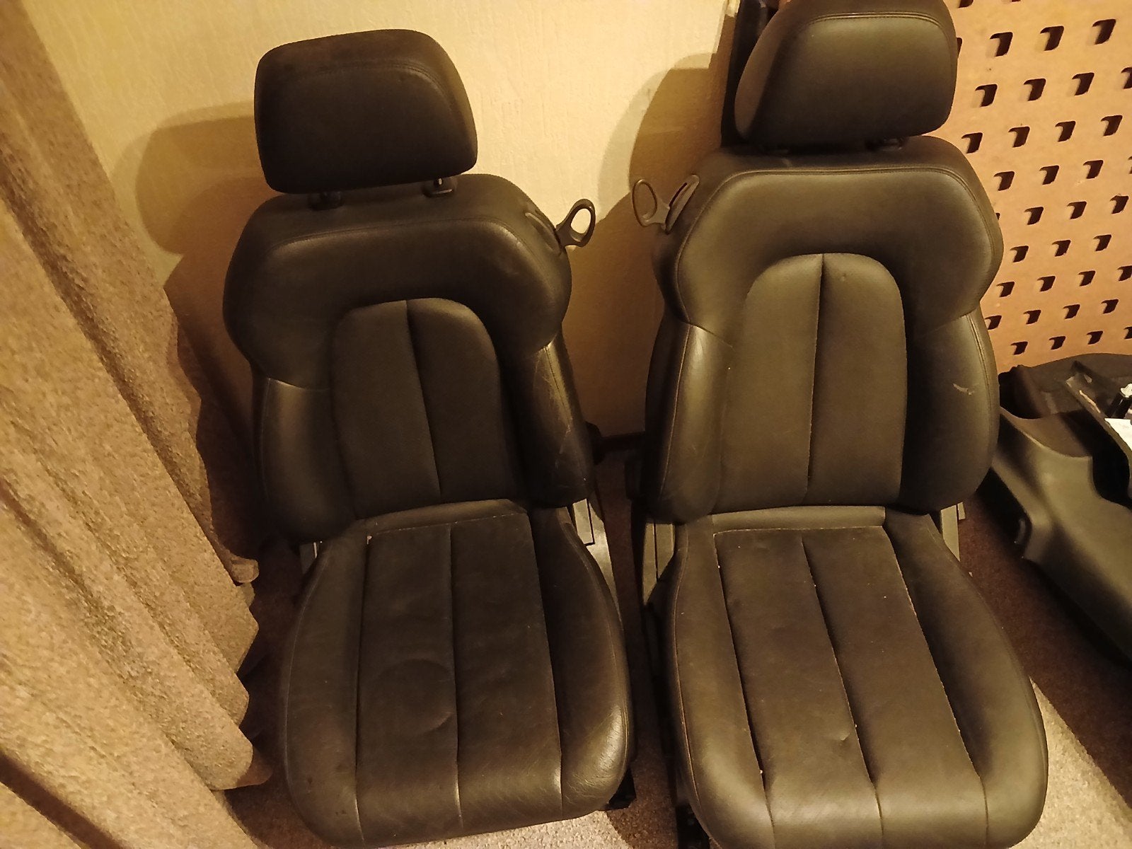zwart interieur clk cabrio w208, Ophalen, Gebruikt, Mercedes-Benz