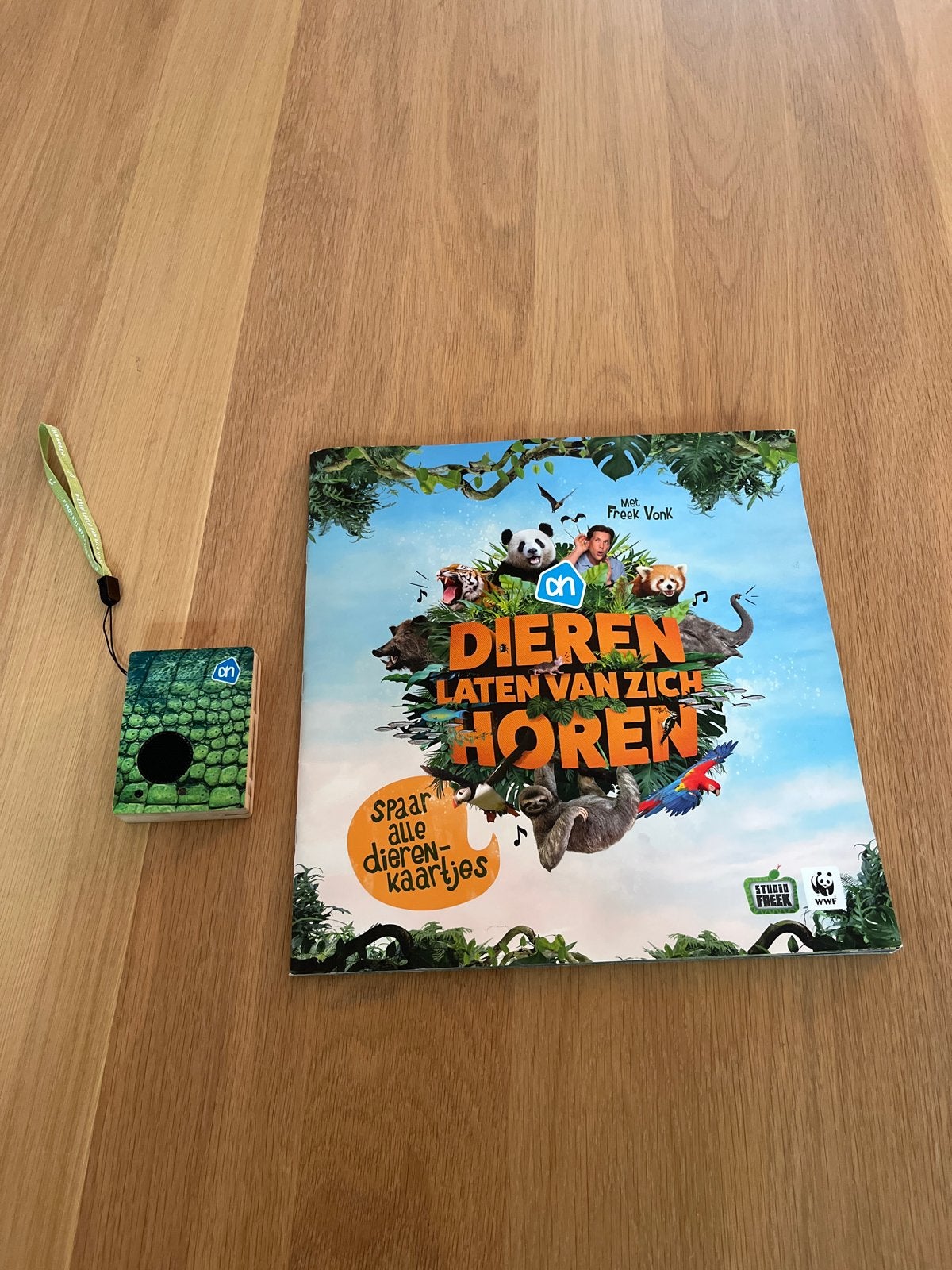 Freek Vonk Dieren Laten Van Zich Horen + Soundbox, Ophalen, Zo goed als nieuw, Ontdekken, Met geluid