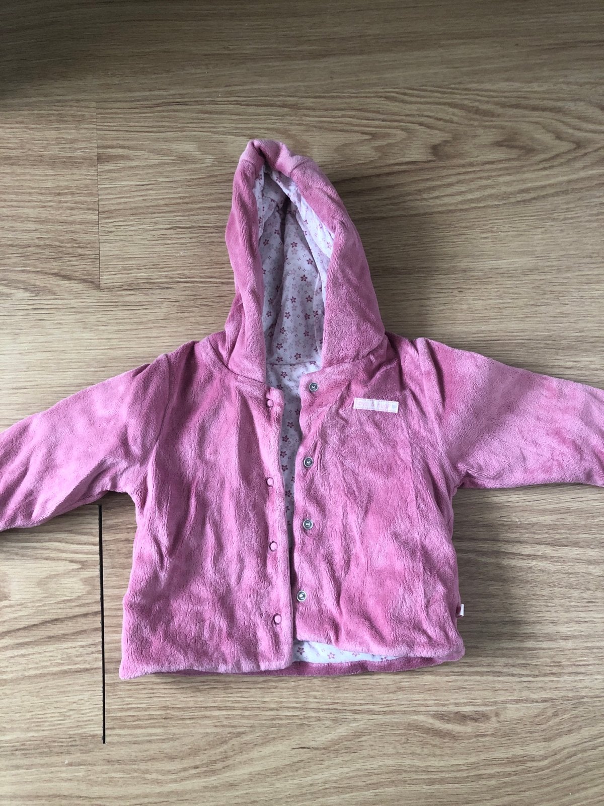 Mothercare roze vestje met capuchon, 6-9 maanden, Ophalen of Verzenden, Gebruikt, Meisje