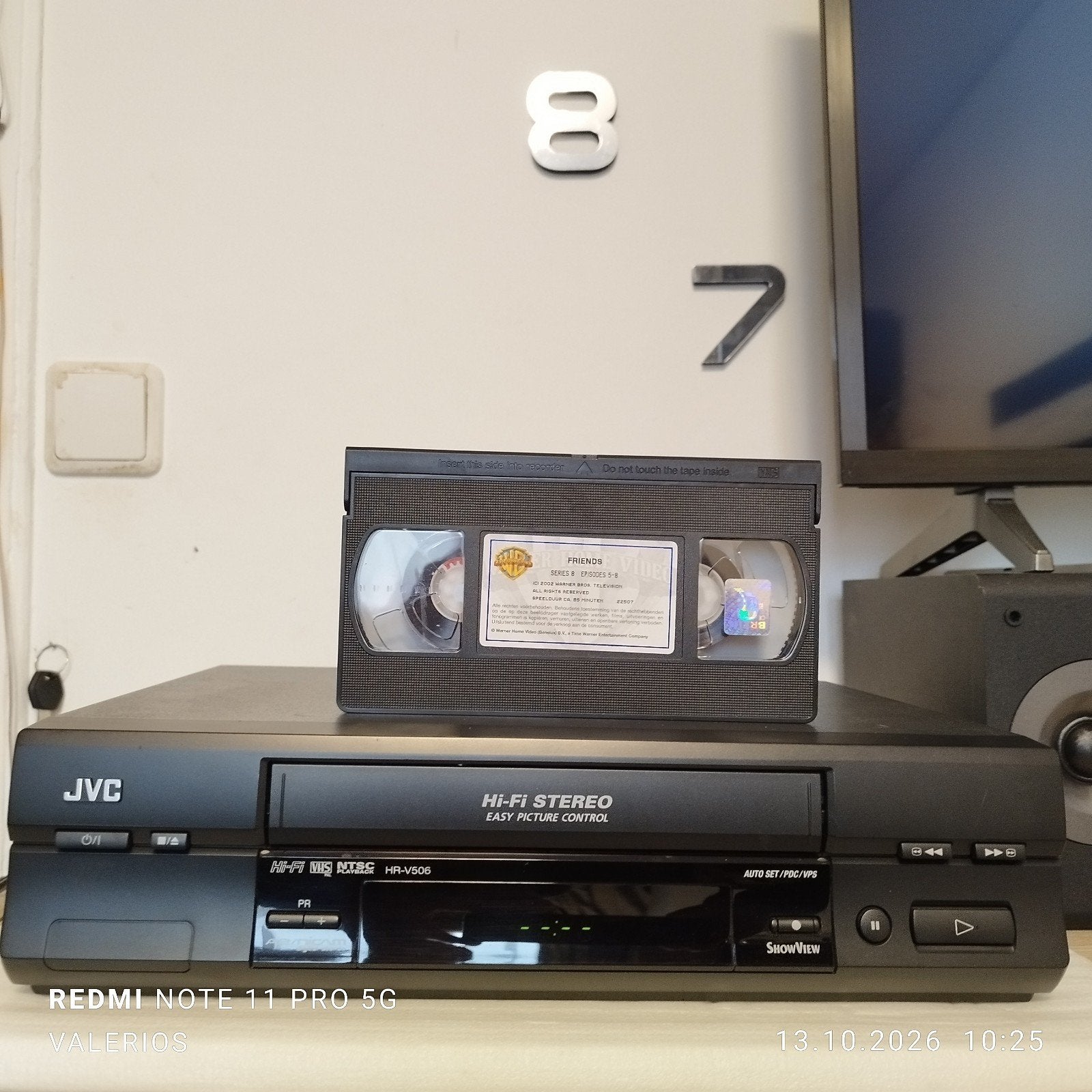 JVC HR-V506 Hi-Fi Stereo VHS VCR Videorecorder, Ophalen of Verzenden, Gebruikt, VHS-speler of -recorder