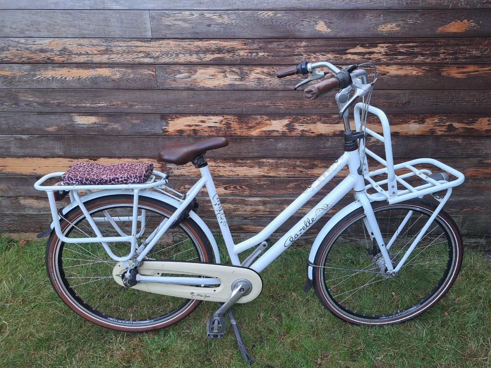 Gazelle Miss Grace Damesfiets, Ophalen, Gebruikt, Versnellingen, 56 cm of meer