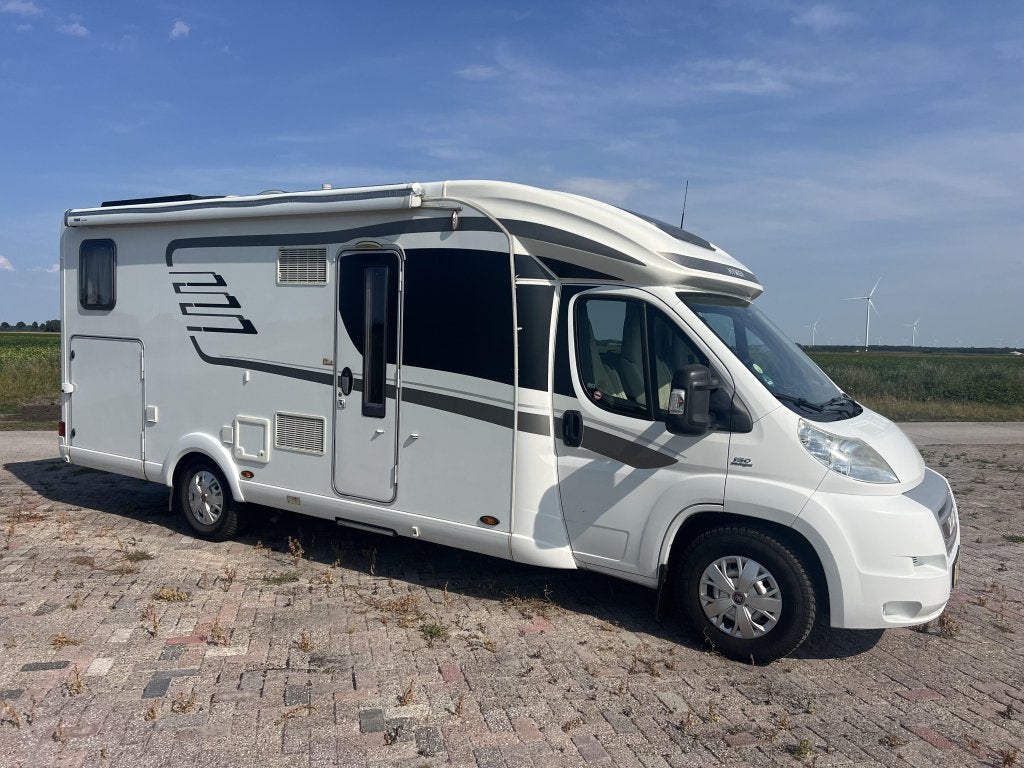 Hymer T 678 CL Automaat | Dakairco | E&P Level | E 5, Caravans en Kamperen, Automaat, Fiat, 7 tot 8 meter, Bedrijf