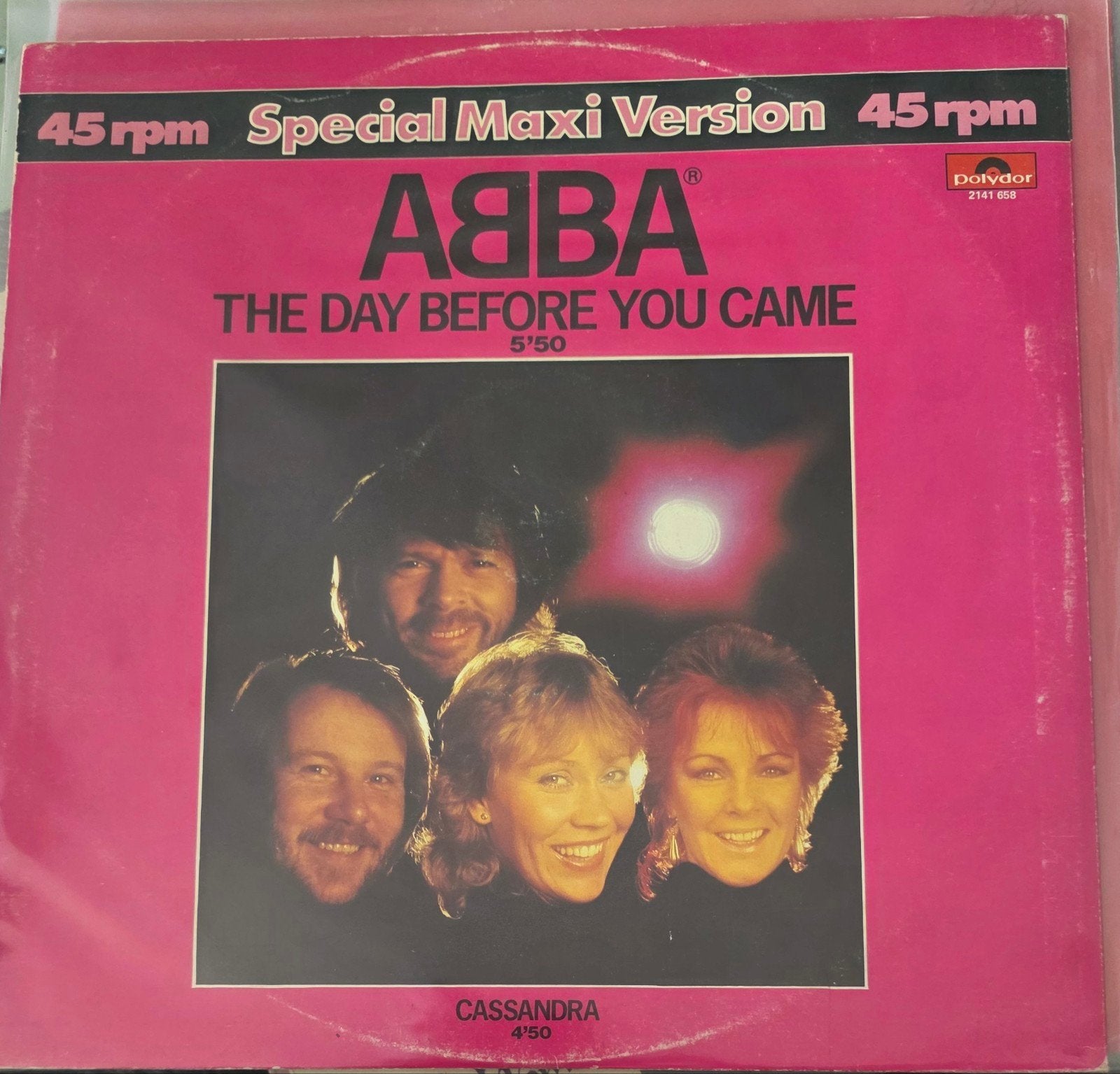 ABBA - The Day Before You Came (Maxi Version) Vinyl Single, Ophalen of Verzenden, Gebruikt, Pop, Single