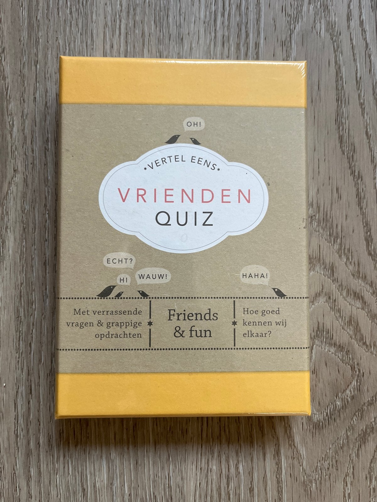 Vrienden Quiz - Nieuw in folie, Ophalen of Verzenden, Nieuw
