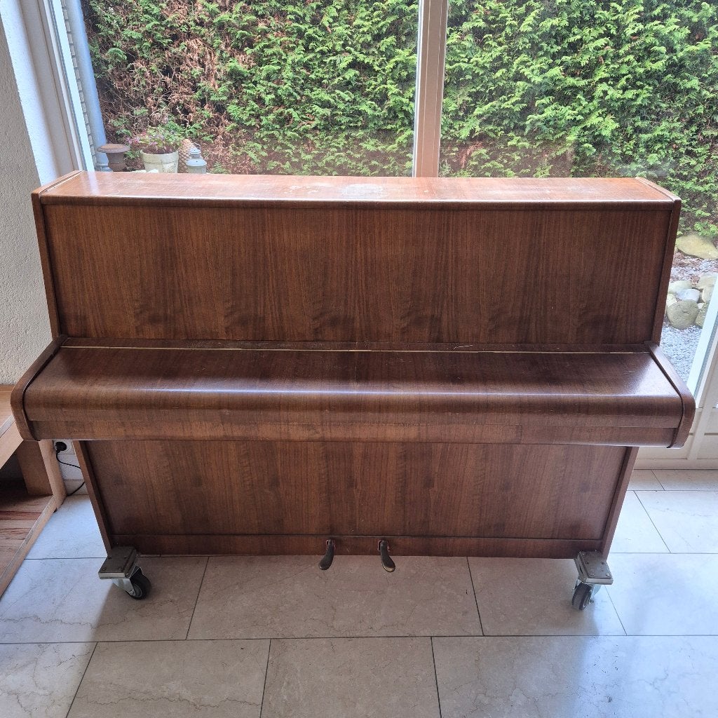 Piano, Muziek en Instrumenten, Piano's, Ophalen, Gebruikt, Bruin, Piano