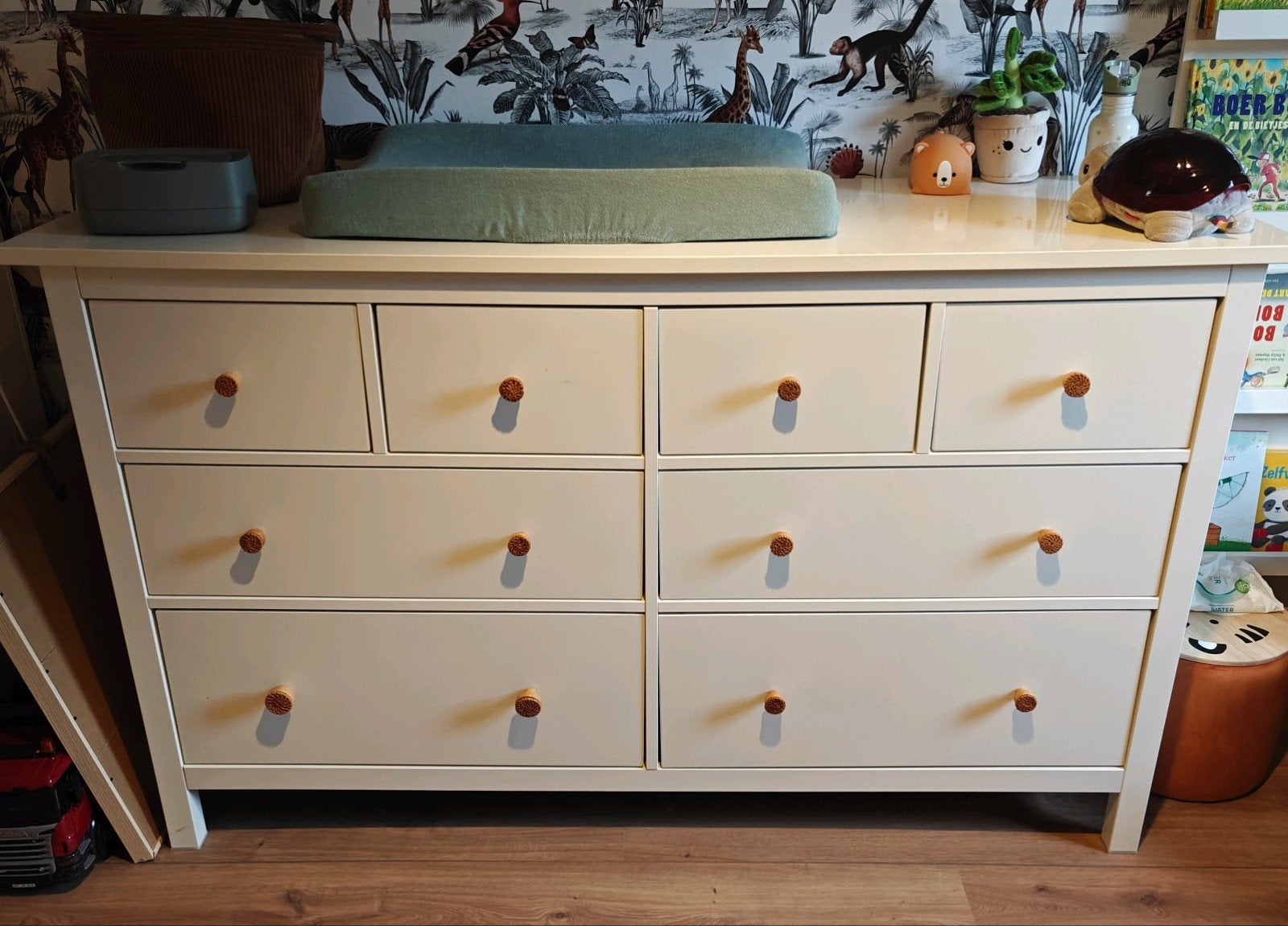 Ikea Hemnes ladekast / commode  - in zeer goede staat, Ophalen of Verzenden, Gebruikt, 25 tot 50 cm, Met lade(s)