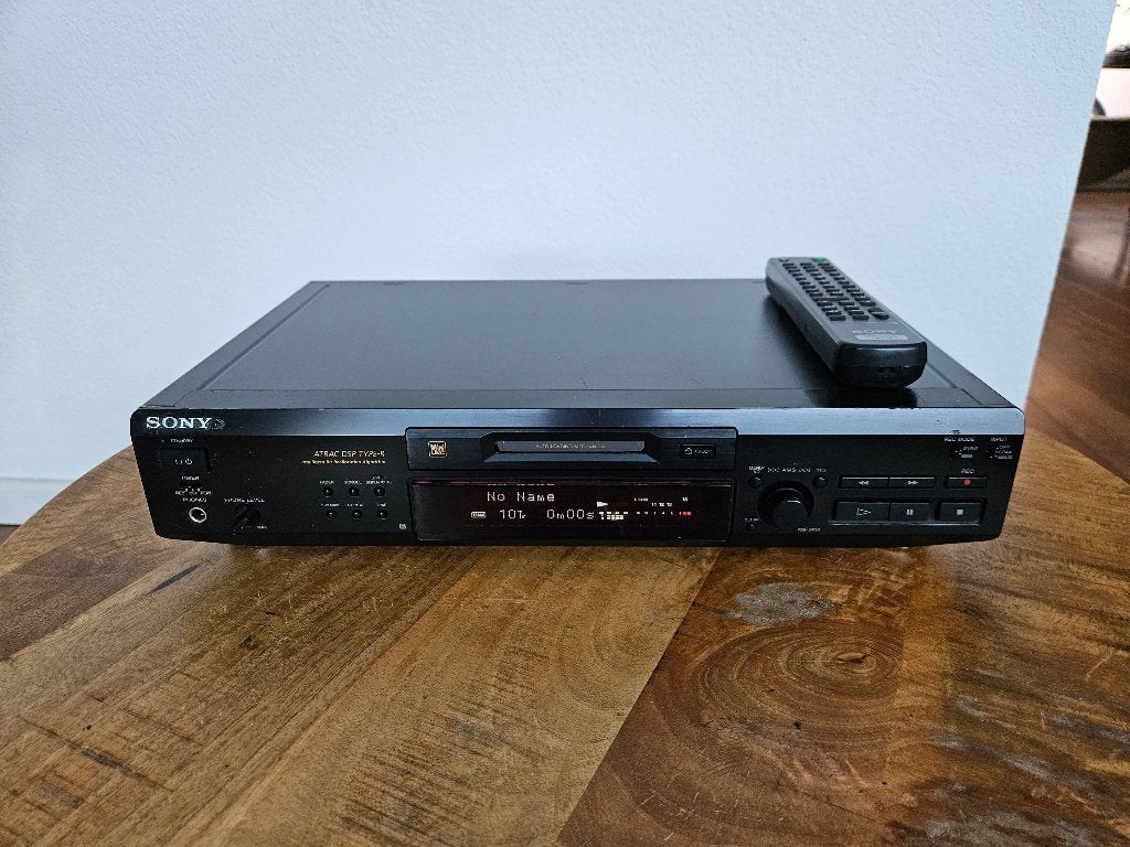Sony MDS-JE530 minidisc speler met afstandsbediening, Ophalen of Verzenden, Gebruikt