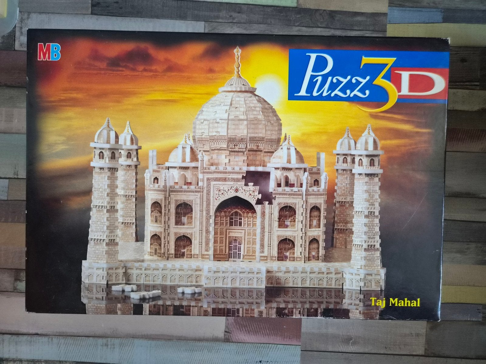 MB Puzz 3D Taj Mahal, Ophalen of Verzenden, Minder dan 500 stukjes, Gebruikt, Rubik's of 3D-puzzel