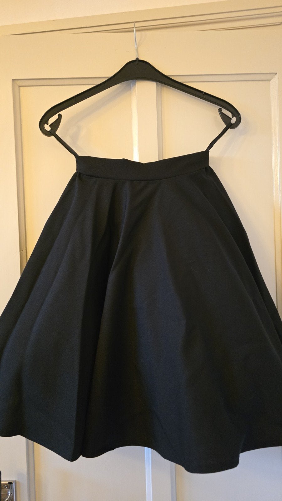 Zwarte swing rok met petticoat, maat 34-36, Kleding | Dames, Ophalen of Verzenden, Zo goed als nieuw, Maat 36 (S), Zwart