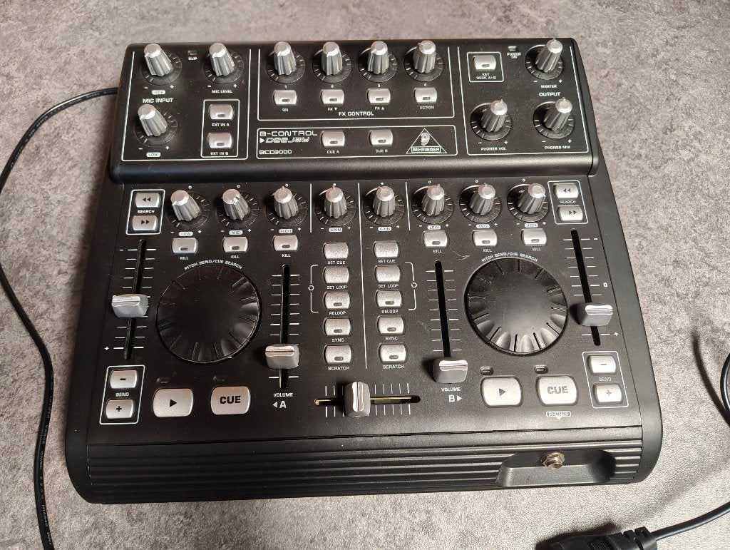 Behringer B-Control Deejay BCD3000 DJ-controller /mengpaneel, Ophalen of Verzenden, Gebruikt, Dj-set, Behringer