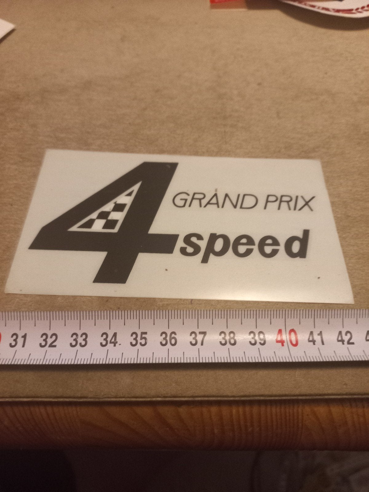 4 Grand Prix Speed Sticker - kreidler Decal, Ophalen of Verzenden, Nieuw