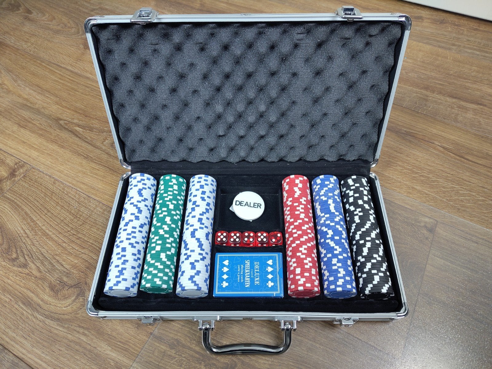 Pokerkoffer - Pokerset, Ophalen of Verzenden, Zo goed als nieuw