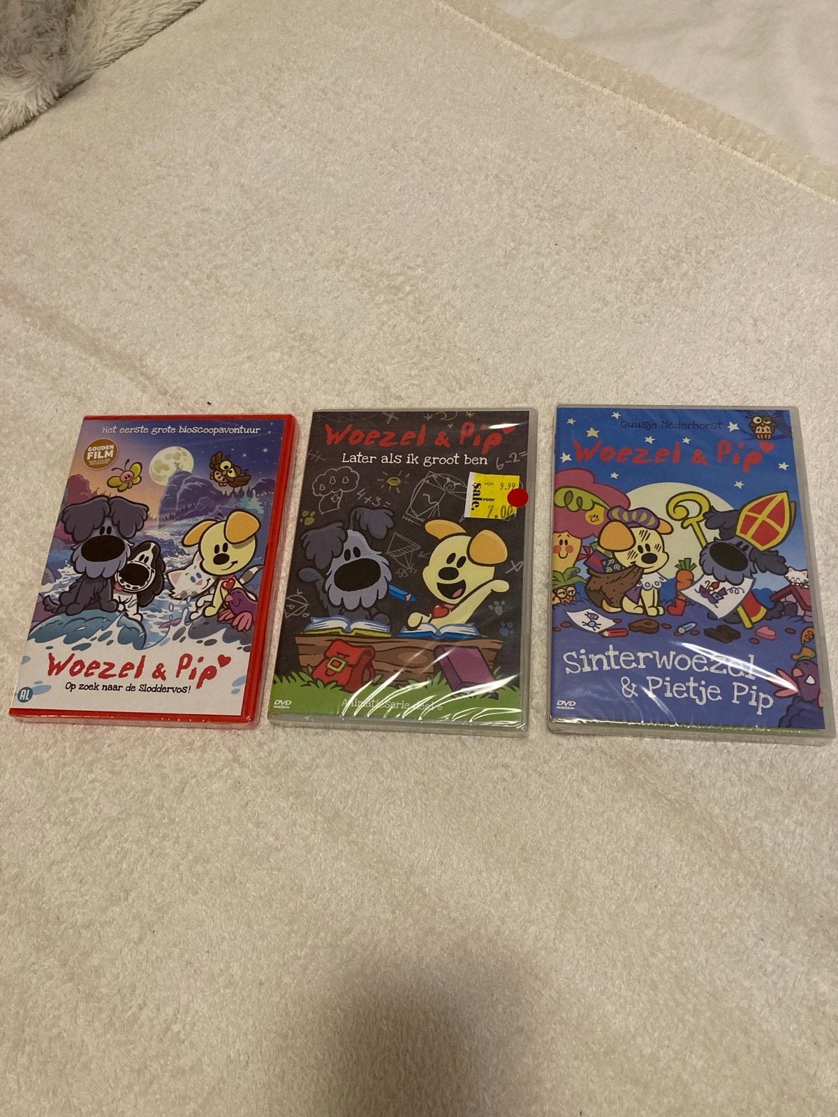 Woezel & Pip DVD's: 3-delige collectie, Verzamelbox, Alle leeftijden, Nederlands, Familie
