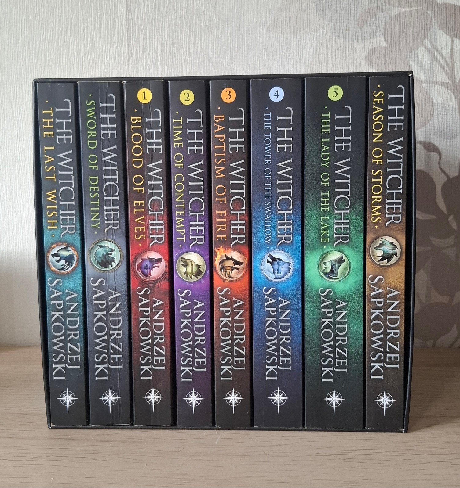 The Witcher Boekenreeks - Engelse Editie, Ophalen of Verzenden, Zo goed als nieuw, Andrzej Sapkowski