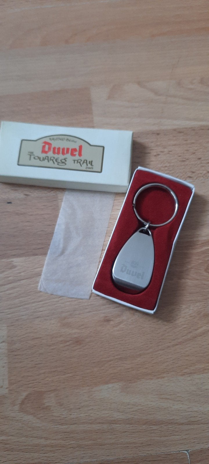 Duvel Touares Trail Sleutelhanger - Nieuw in doosje, Verzamelen, Sleutelhangers, Ophalen of Verzenden, Nieuw, Merk