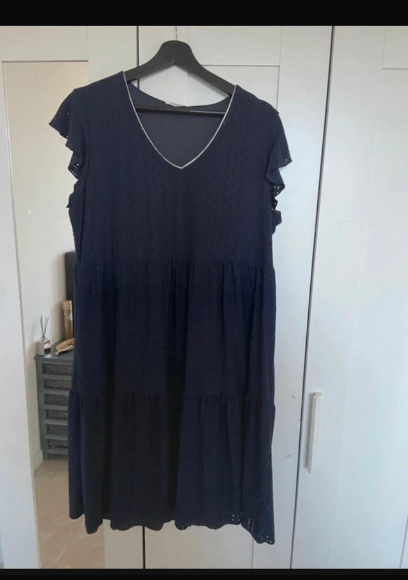 Nieuwe zomer jurk v paprika, Ophalen of Verzenden, Nieuw, Blauw, Jurk
