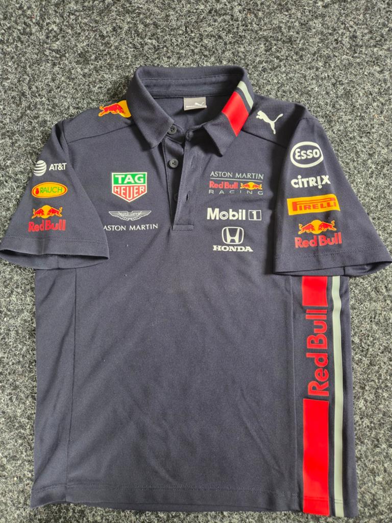 Red Bull Racing Polo Shirt Maat 128, Ophalen, Gebruikt, Red Bull Racing, Shirt of Longsleeve