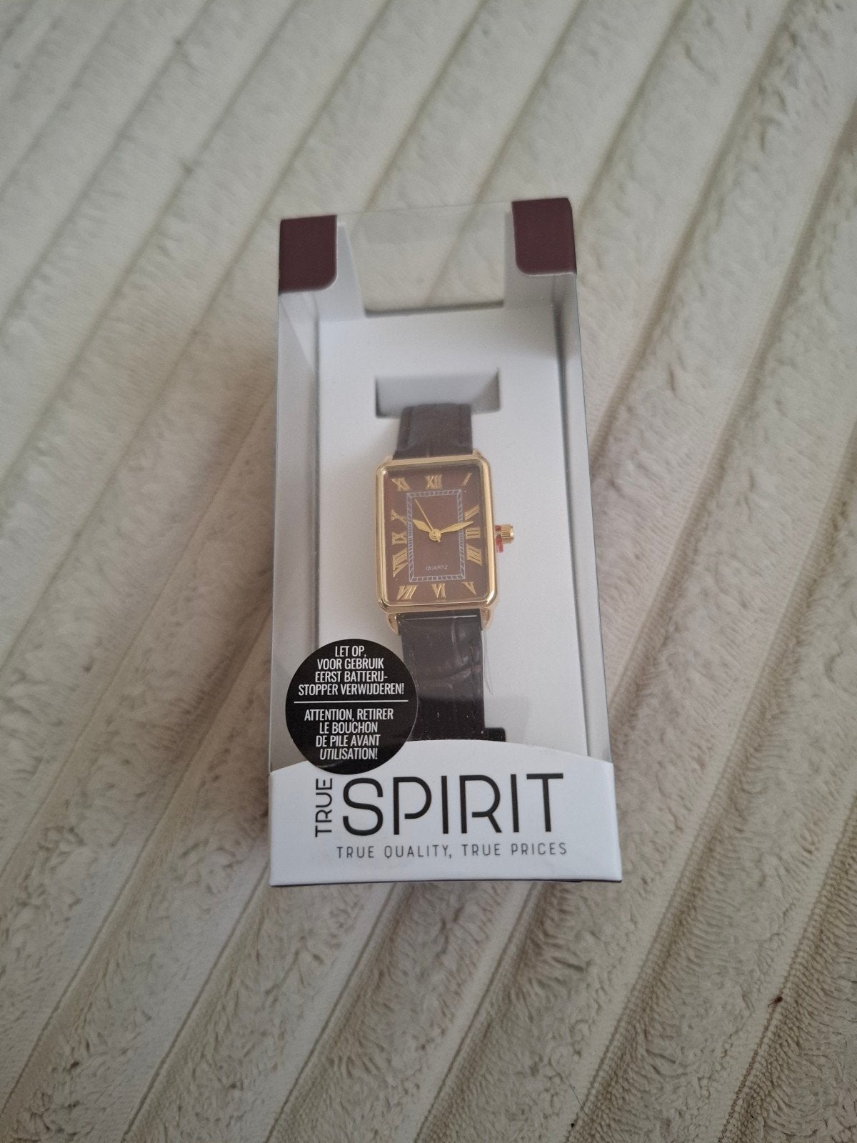 True Spirit Dameshorloge - Nieuw in verpakking, Sieraden, Tassen en Uiterlijk, Horloges | Dames, Staal, Polshorloge, Overige materialen