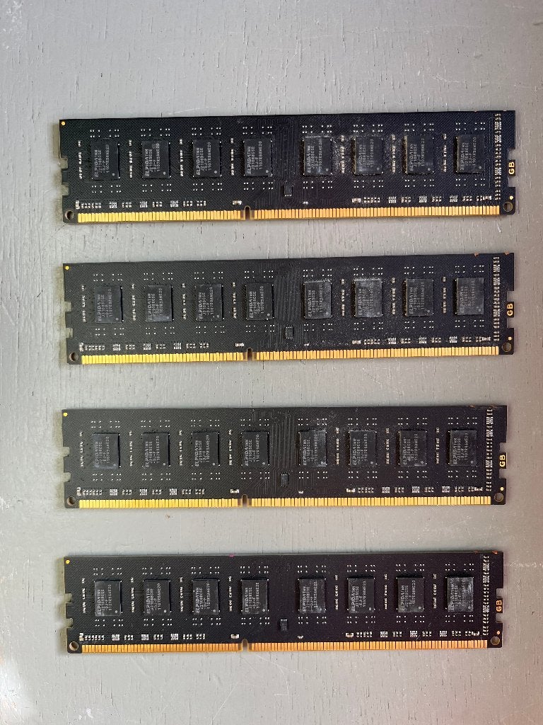 16 GB DDR3 RAM-geheugenmodules (4x8GB), Gebruikt, 32 GB, DDR3, Ophalen of Verzenden