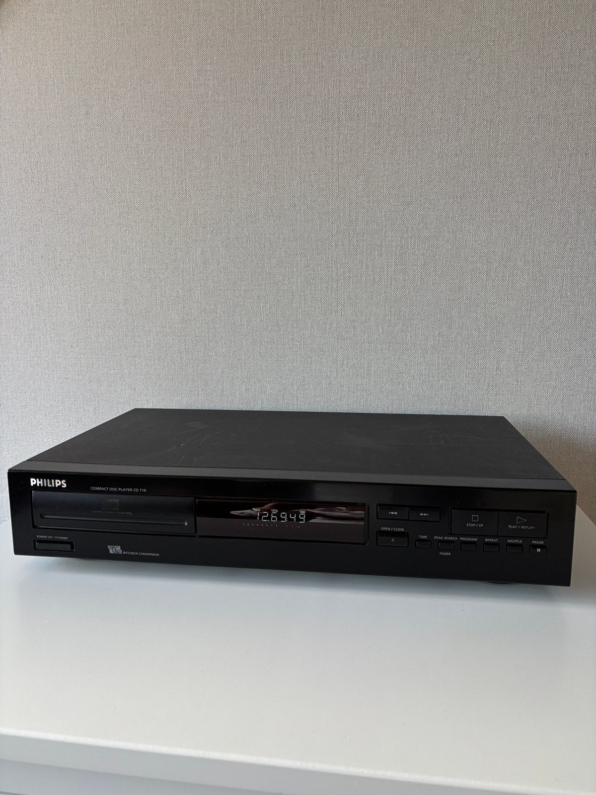 Te koop: CD-speler Philips CD710, Ophalen of Verzenden, Zo goed als nieuw, Philips