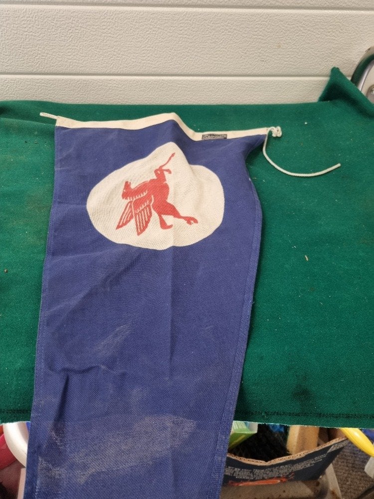 vlag mobil olie pegasus shipmate vintage, Ophalen of Verzenden, 'T Olde Gre-j, Info@toldegrej.nl, Endepoelstraat 20f Didam