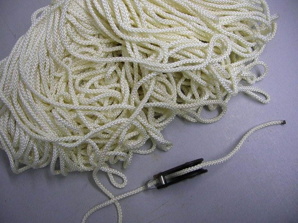 Nylon touw, 4 mm, Watersport en Boten, Accessoires en Onderhoud, Ophalen of Verzenden, Nieuw, Lijn of Blok