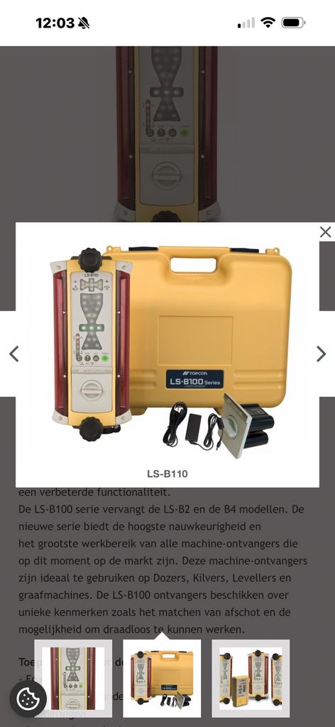 Topcon. Ls110bt, Ophalen of Verzenden, Zo goed als nieuw