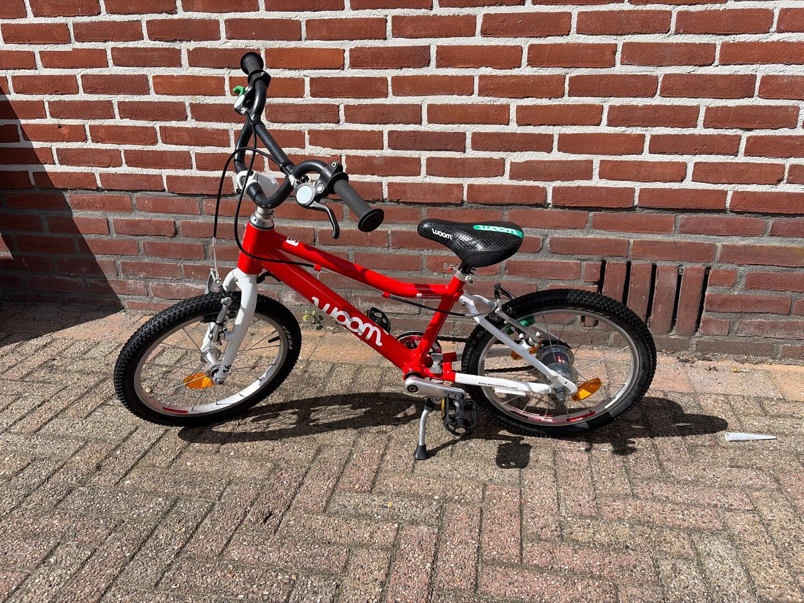 Woom 3 Kinderfiets met SRAM Automatix 16 inch, Fietsen en Brommers, Ophalen, Gebruikt, 16 tot 20 inch