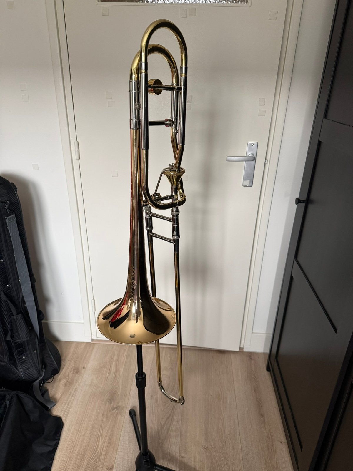 Tenor Trombone XO 1236RLT, Muziek en Instrumenten, Blaasinstrumenten | Trombones, Ophalen of Verzenden, Zo goed als nieuw, Tenor