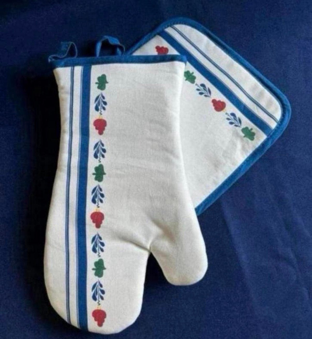 Boerenbont ovenwant en pannenlap, Ophalen of Verzenden, Nieuw, Tafelkleed of Tafelzeil