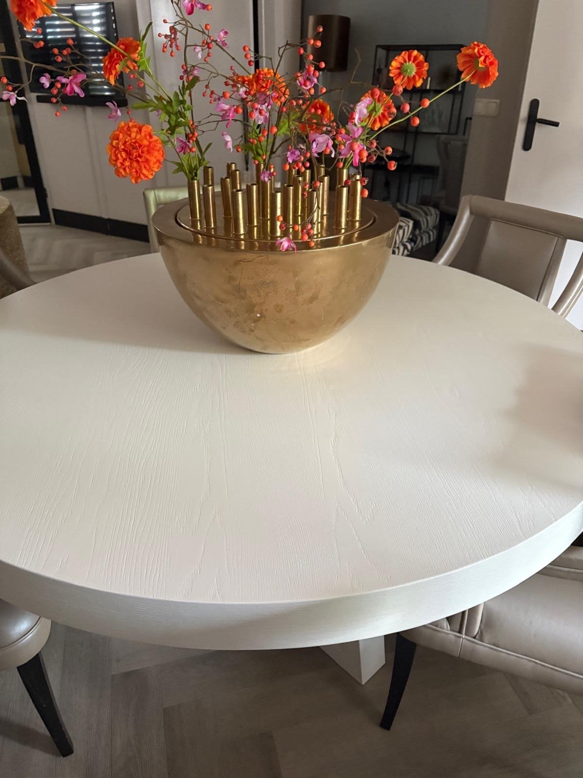Keijser & Co Eetkamertafel Big Top - Zo goed als nieuw, Ophalen, 100 tot 150 cm, Zo goed als nieuw, Vier personen