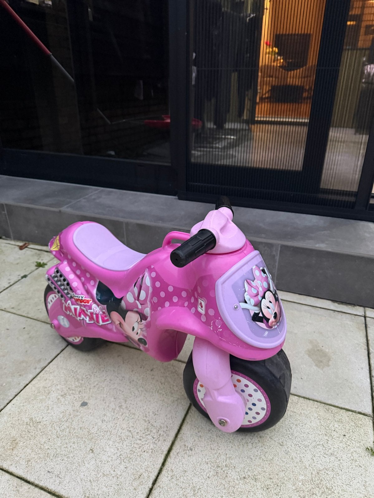 Minnie Mouse loopmotor roze, Ophalen of Verzenden, Gebruikt