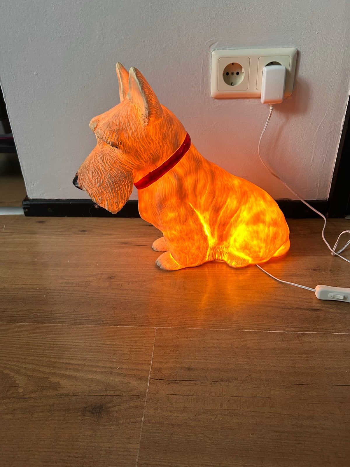 West Highland White Terriër lamp - Unieke hondenlamp, Wit, Overige merken, Kunststof, Zo goed als nieuw