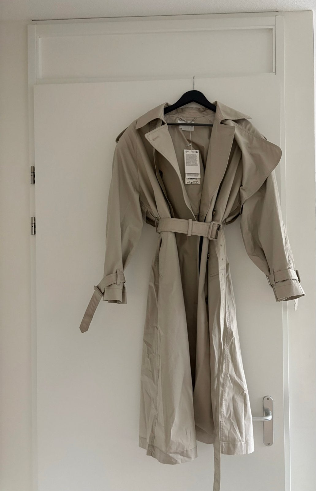 Stella McCartney x H&M Trenchcoat - Nieuw met kaartjes, Verzenden, Nieuw, Maat 34 (XS) of kleiner, Beige