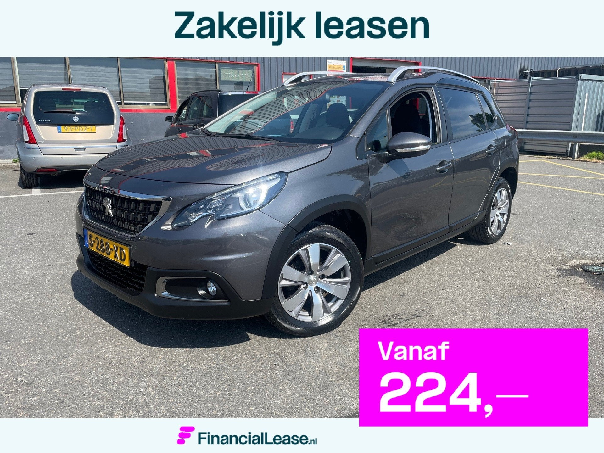 Peugeot 2008 1.2 PureTech Allure / LAGE KM / AIRCO /SP VLG /, Voorwielaandrijving, Stof, Gebruikt, Euro 6