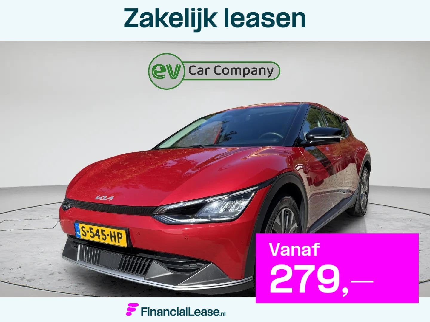 Kia EV6 Air 58 kWh | SOH 97% | Camera | Stoelverwarming | Ca, Automaat, 966 min, Gebruikt, 750 kg