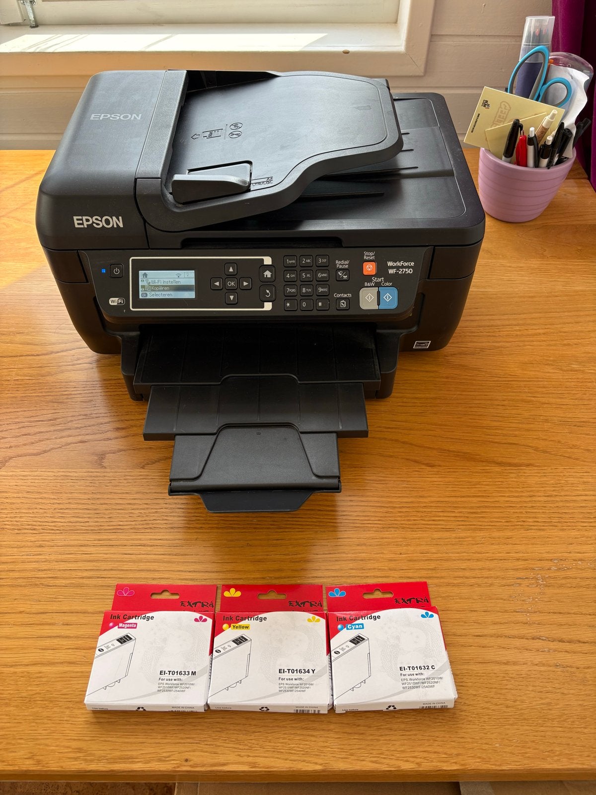 Epson WF-2750 All-in-One kleurenprinter & scanner, Ophalen, Gebruikt, Inkjetprinter, All-in-one